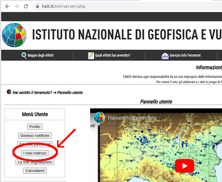 Figura 3. Area personale