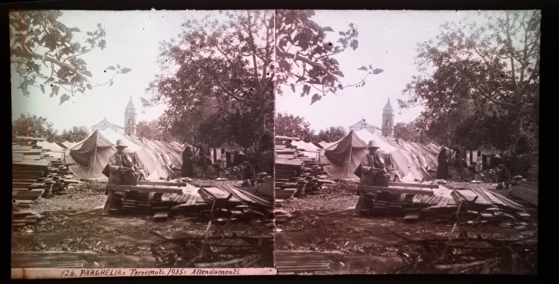 126 - Parghelia - Terremoti 1905 - Attendamenti