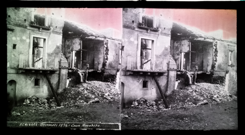 Seminara Terremoti 1894 - Casa Marabita