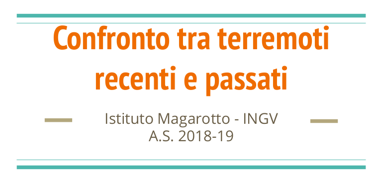 Scarica la presentazione sul confronto tra terremoti recenti e passati