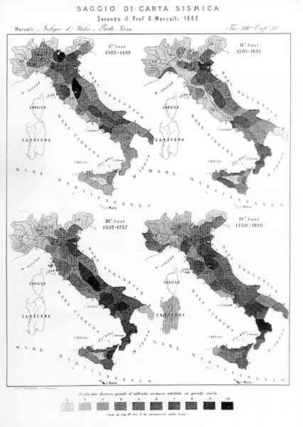 Italian Seismic Maps