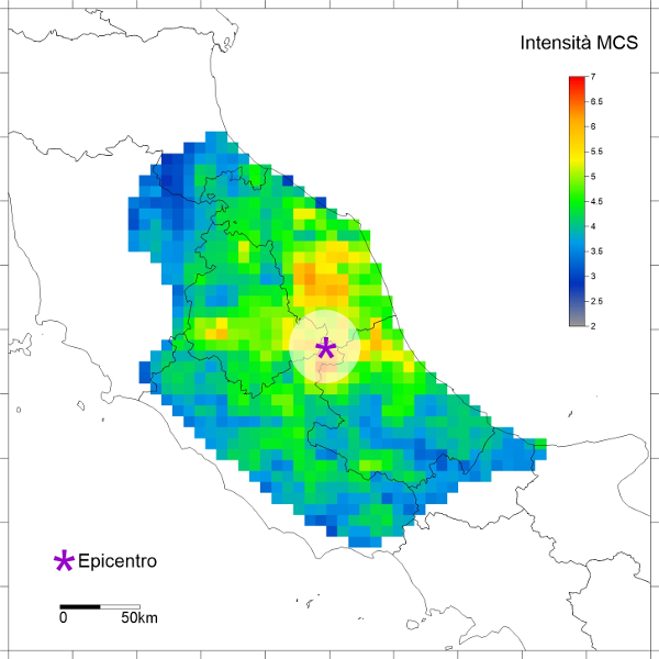 Campo macrosismico MCS